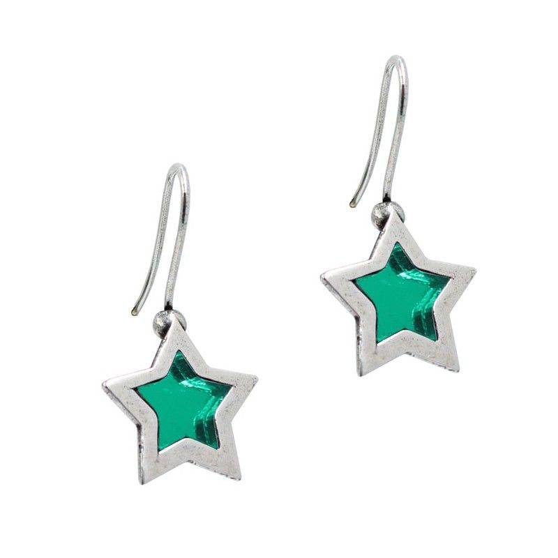 Pendientes de estrella con cristal      treze71686