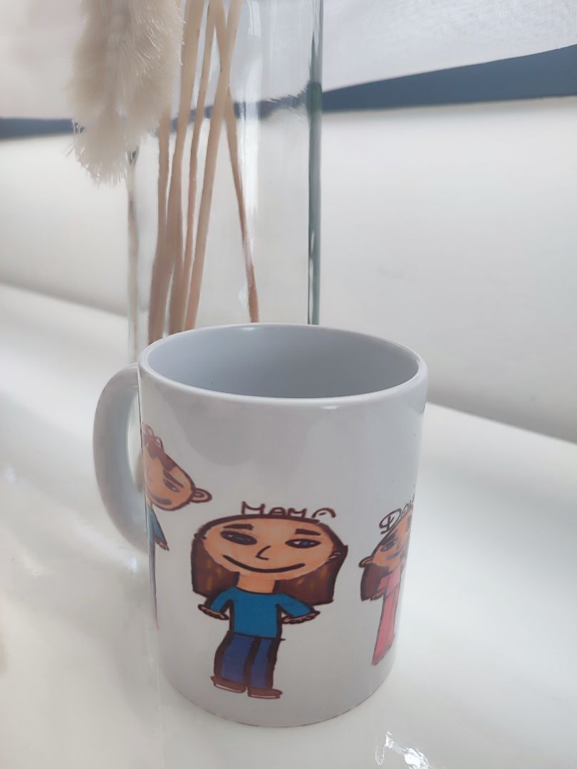 TAZA CON DIBUJO ESPECIAL O FOTO