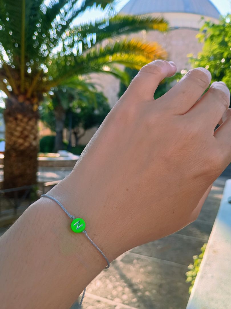 Pulseras inicial unisex