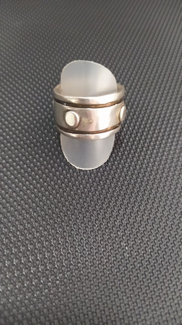 Anillo baño plata