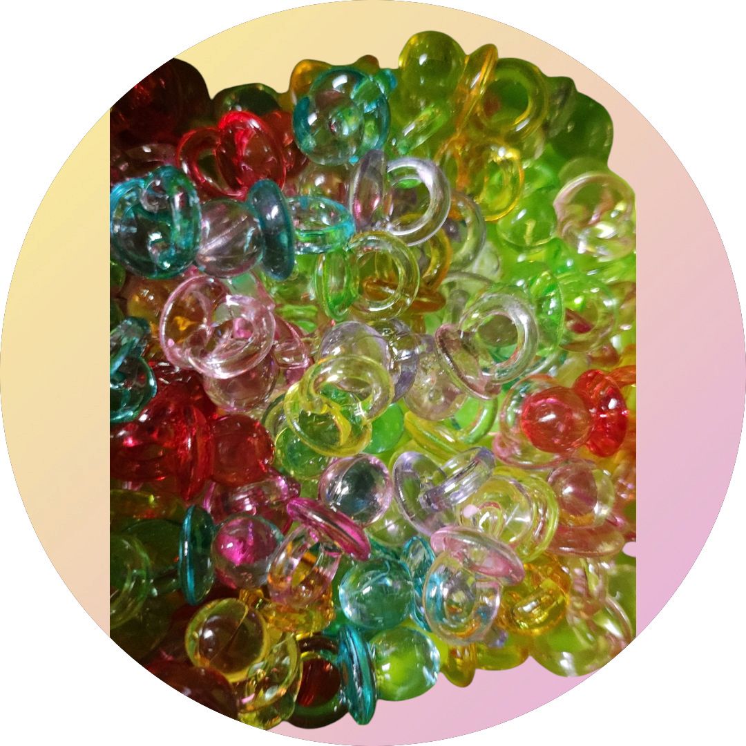 Chupetes de la Suerte Retro - Aros y Dijes Novente