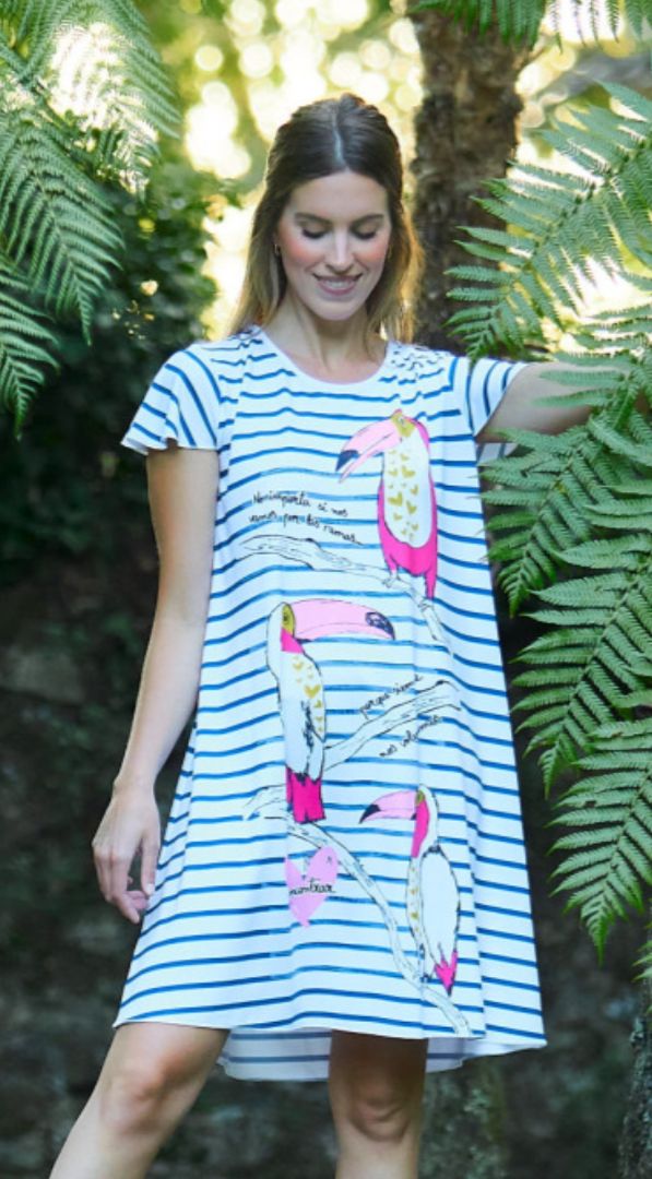 Vestido tucanes