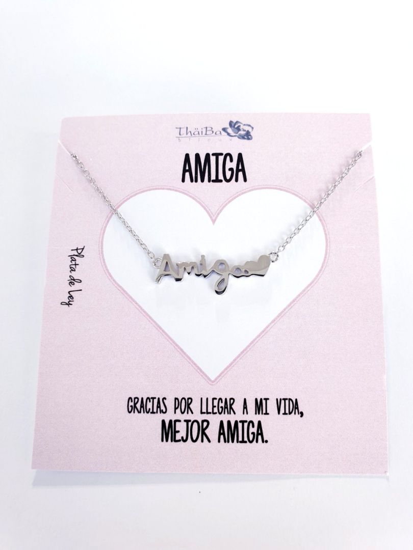 Collar plata