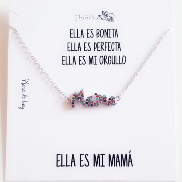 Colgante plata