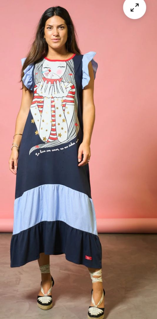 Vestido barquito