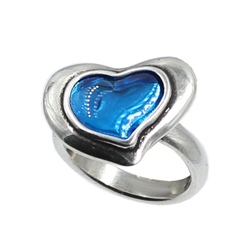 Anillo con corazon treze71729