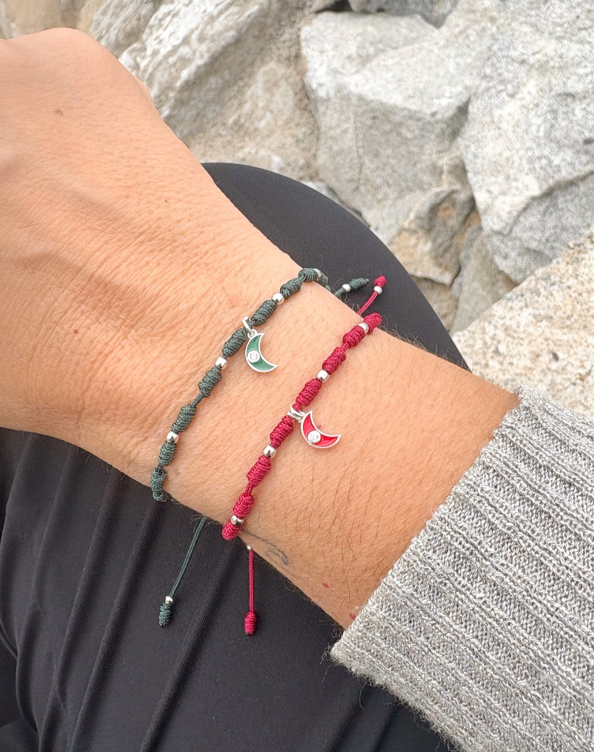 Pulsera nuditos luna