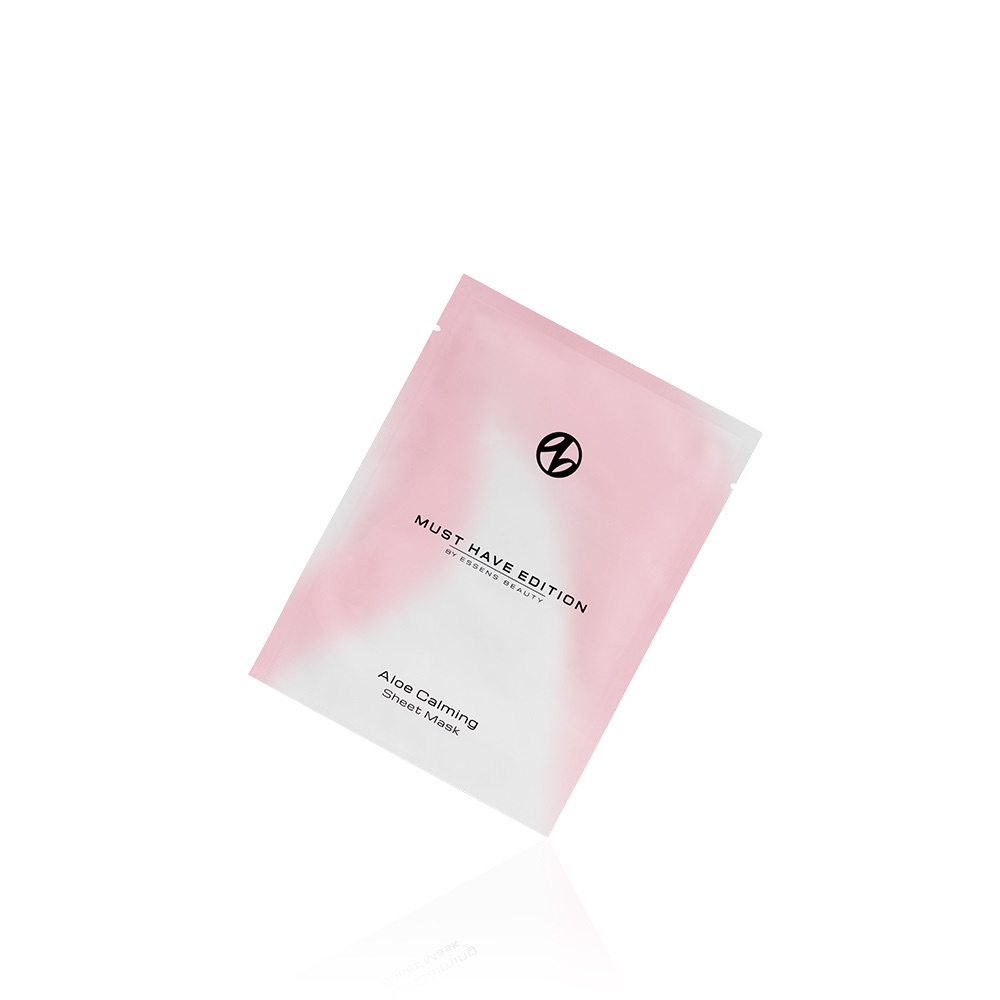 Mascarilla de tela calmante con Aloe vera