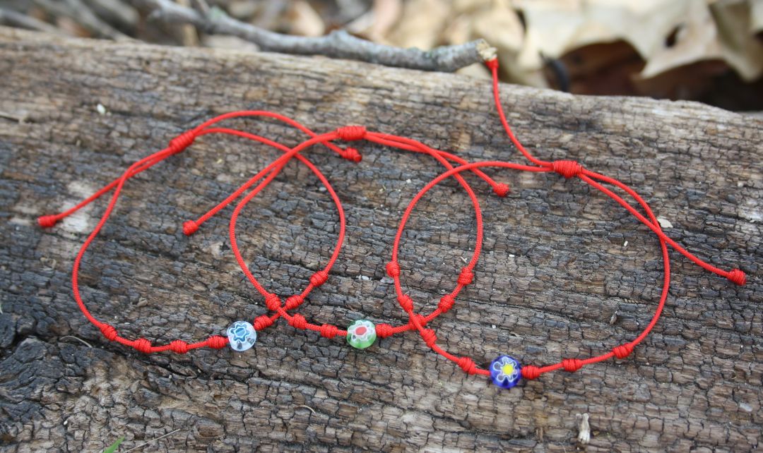 Pulsera 7 nudos Flower
