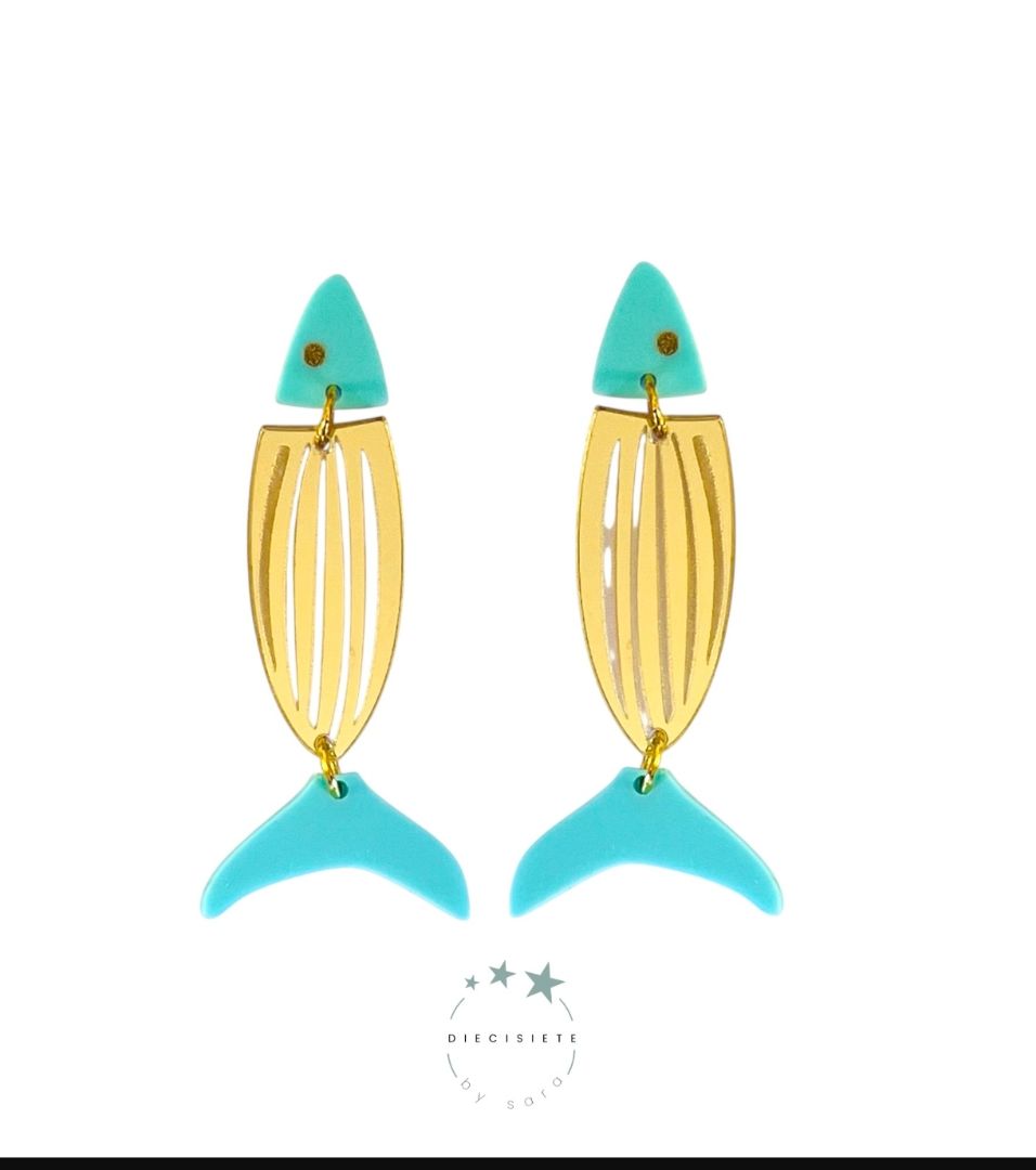 Pendientes peces