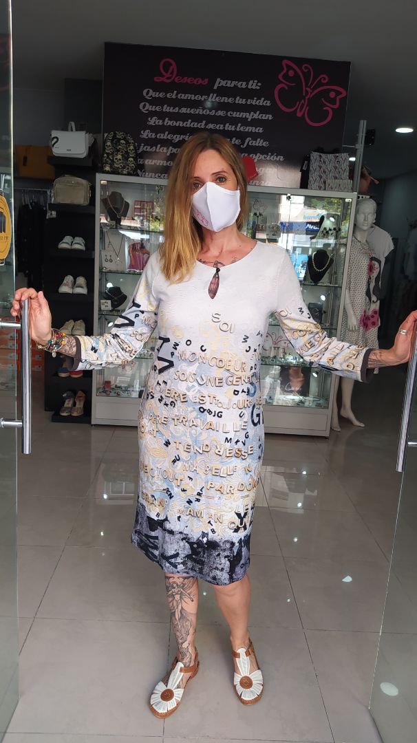 Vestido estampado