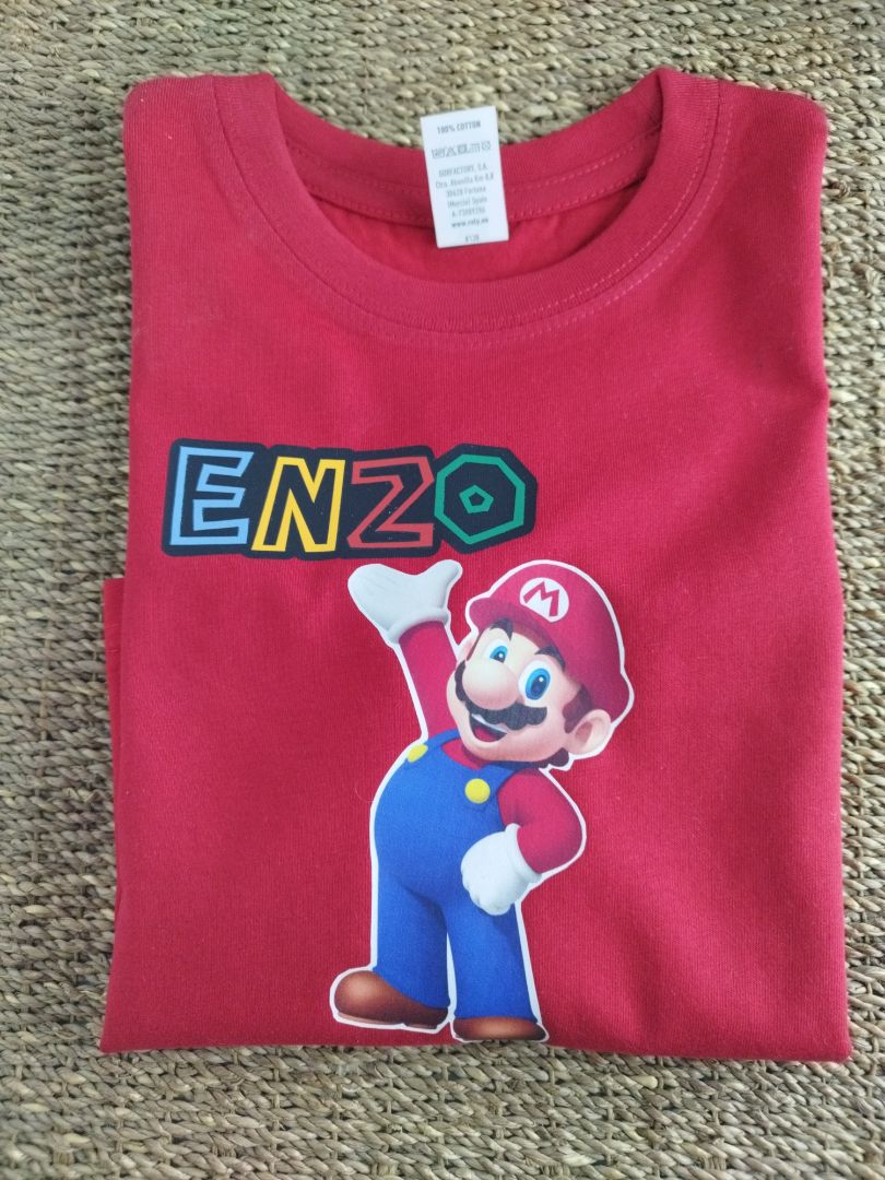 CAMISETA MARIO