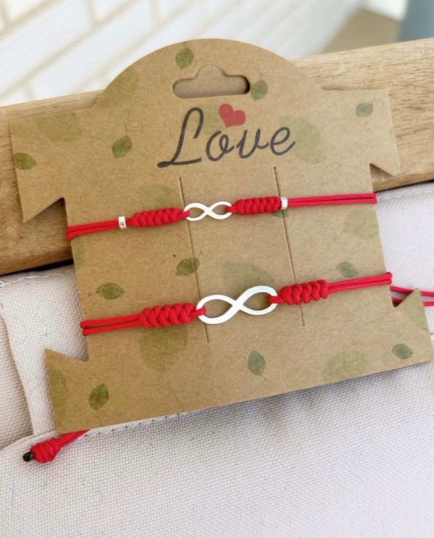 Pulsera infinito plata de ley