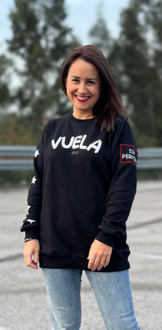 Sudadera vuela