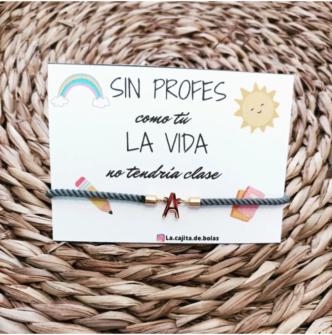 Pulsera profe
