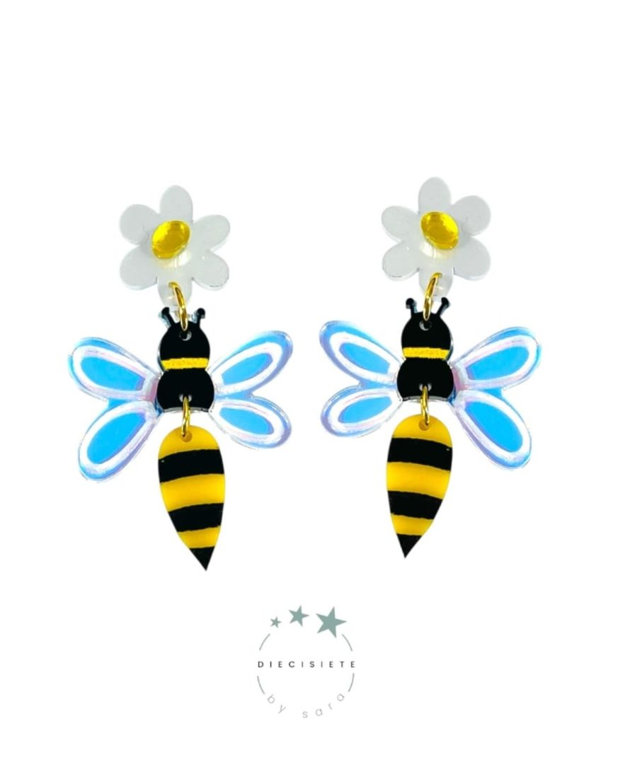 Pendiente abeja