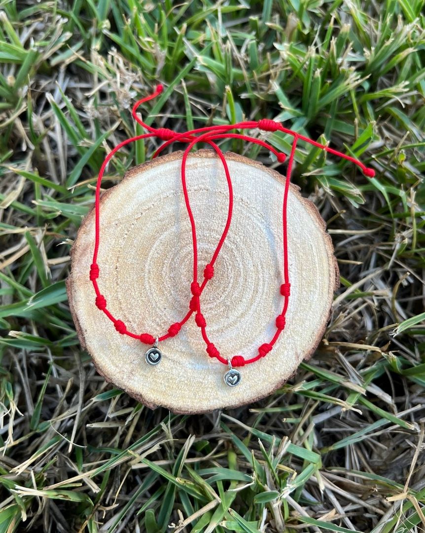 Pulsera 7 nudos Cor