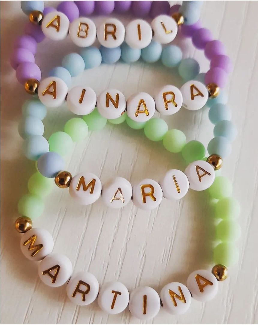 Pulseras nombre